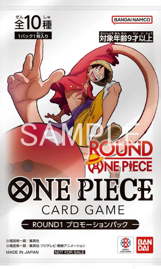 ONE PIECE × ROUND1 Promotion Pack [Japonés] 2026 (PREVENTA)