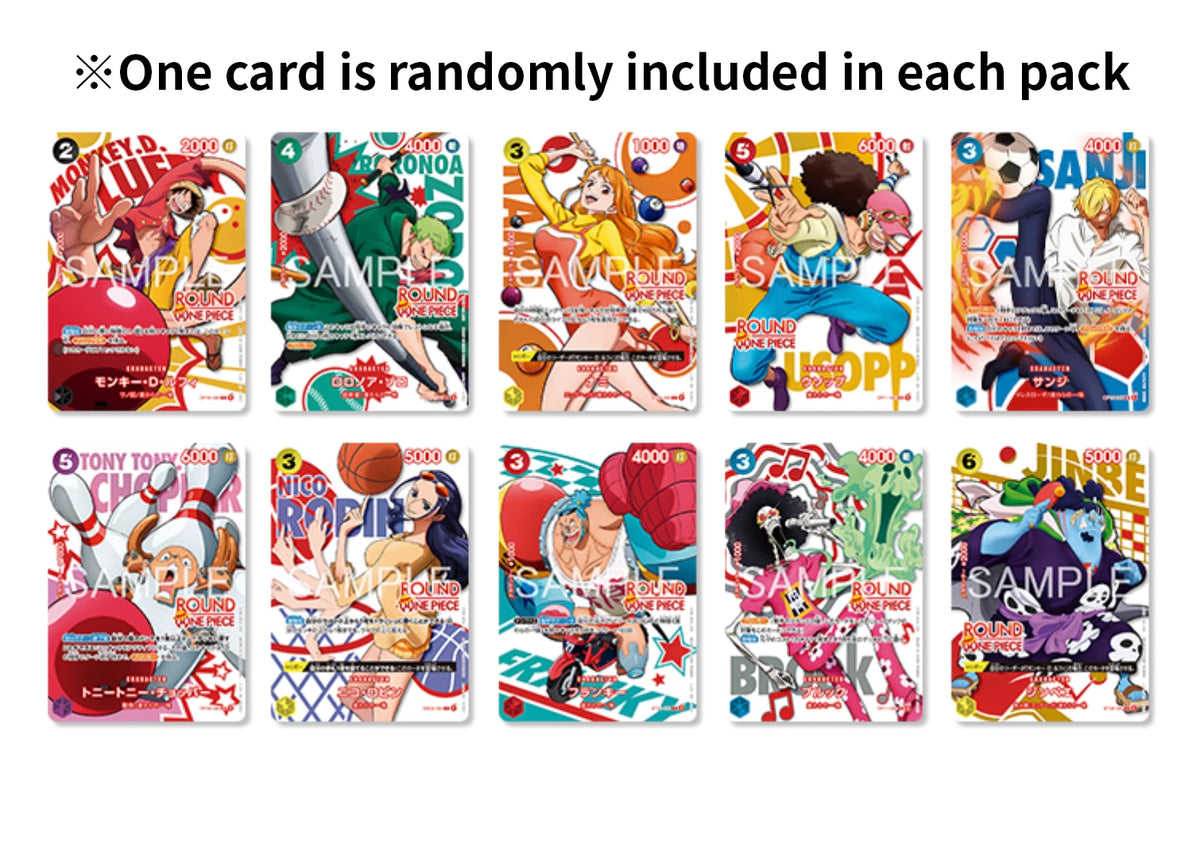 ONE PIECE × ROUND1 Promotion Pack [Japonés] 2026 (PREVENTA)
