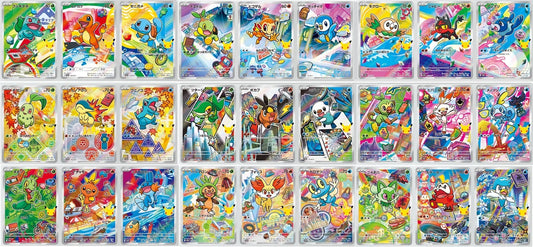 [PREVENTA] Pokémon 30th Celebration Card Set – Colección Completa 9 Sets (27 Promos + 18 Sobres) Japonés